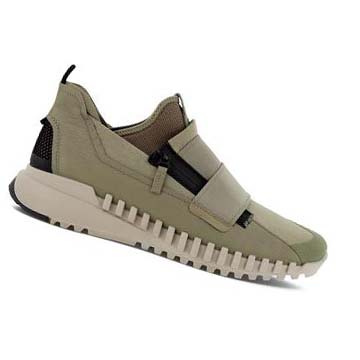 Baskets Ecco Zipflex Slip-on Homme Aqua | FR 677SGL